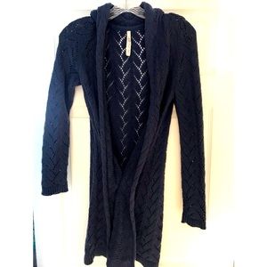 Long cardigan sweater size small